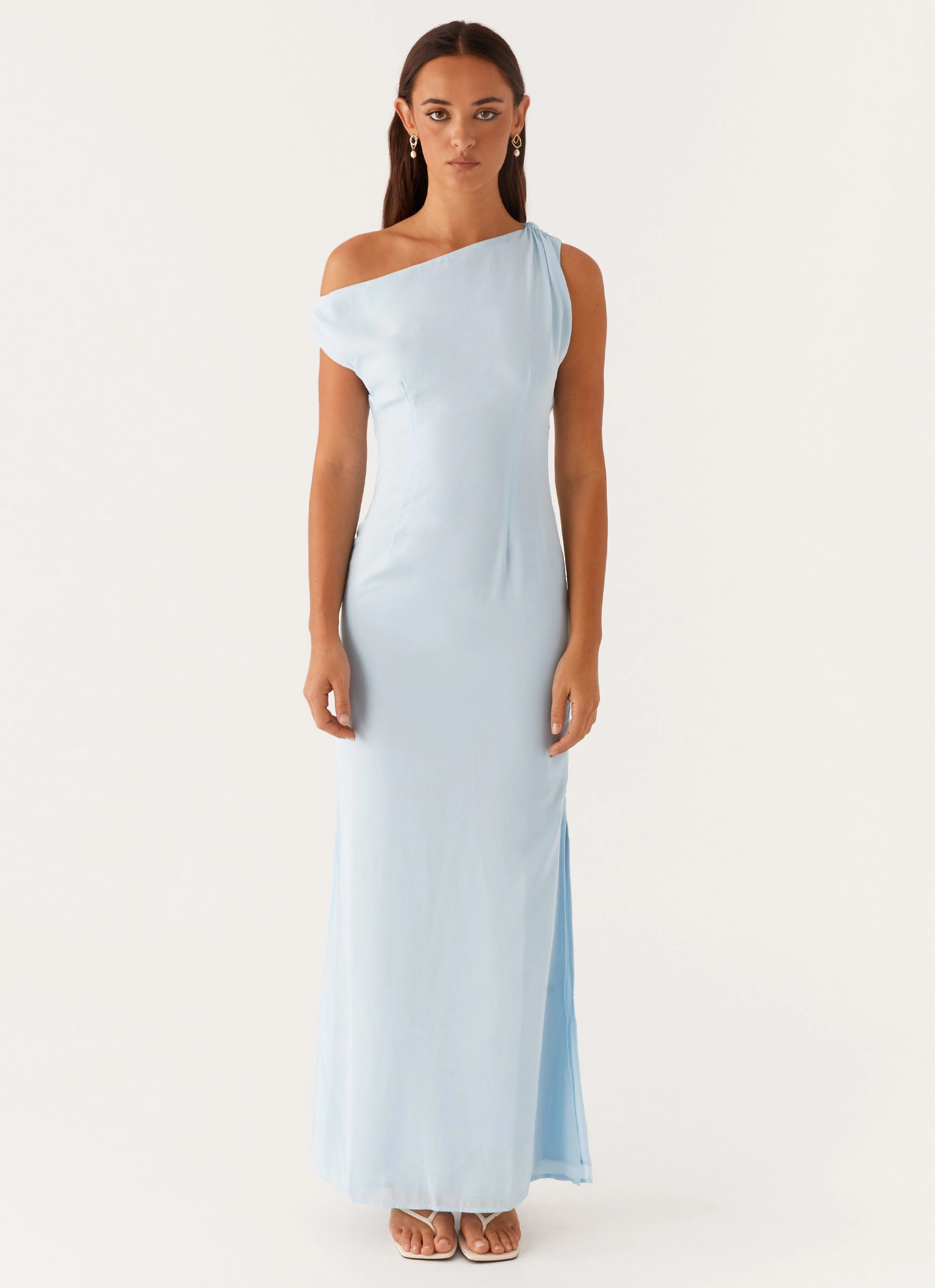 Dinner Date Maxi Dress - Blue Deep Hue