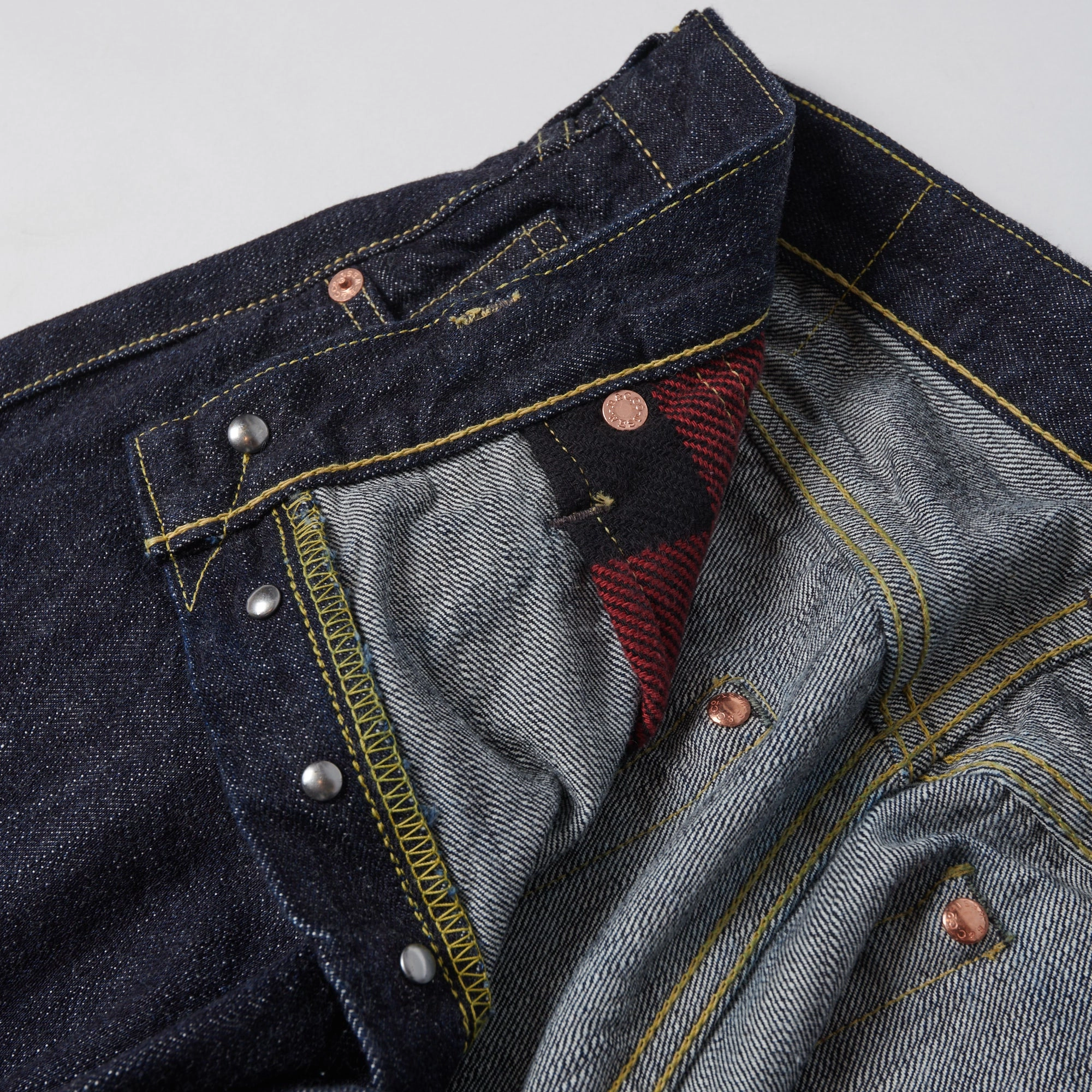 Minimalist Rainy Day Vintage Lover Freewheelers & Co The Vanishing West S601XX 1945 Loose Straight Jean - One Wash