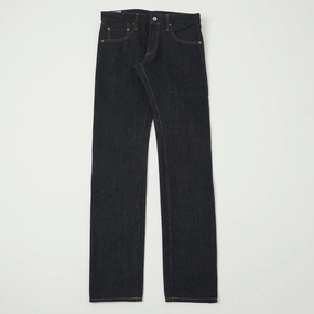 Beach Day Minimalist Style Youth Style ONI Denim 602 Natural Indigo 22oz Regular Tapered Jean - Raw