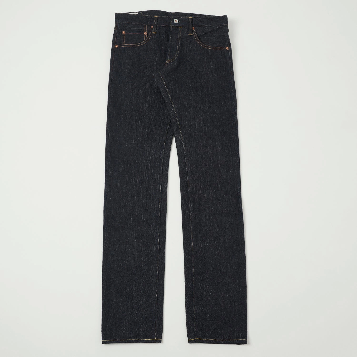 Beach Day Minimalist Style Youth Style ONI Denim 602 Natural Indigo 22oz Regular Tapered Jean - Raw