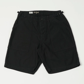 Breeze Friendly Freewheelers & Co Motor Psyclone 'Garage Crew' Work Short - Black