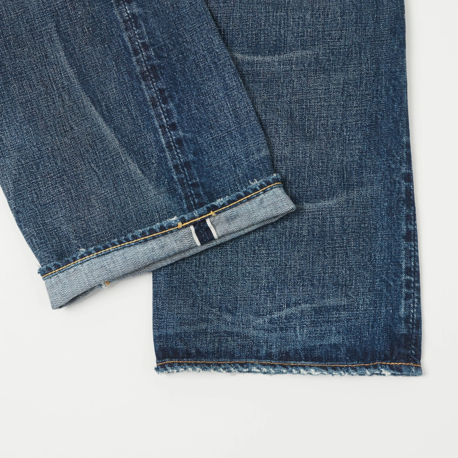 Modern Straight Leg Full Count 0105XX 15.5oz Wide Straight Jean - 'Fear of the Dark' Wash