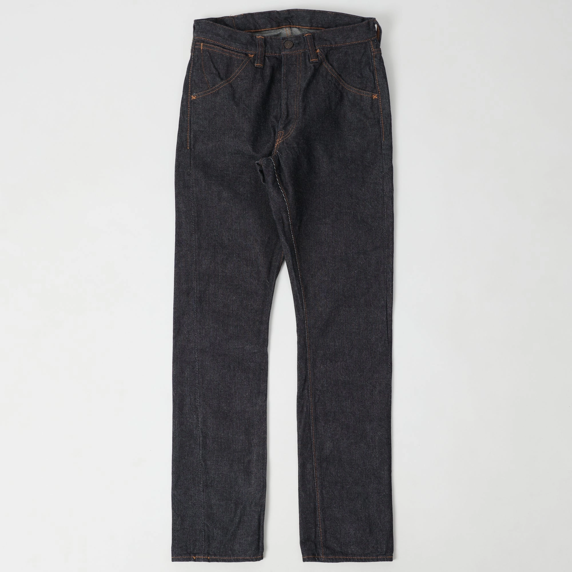 Full Count 1001 14.4oz Left Hand Twill Slim Tapered Jean - One Wash Light Comfort