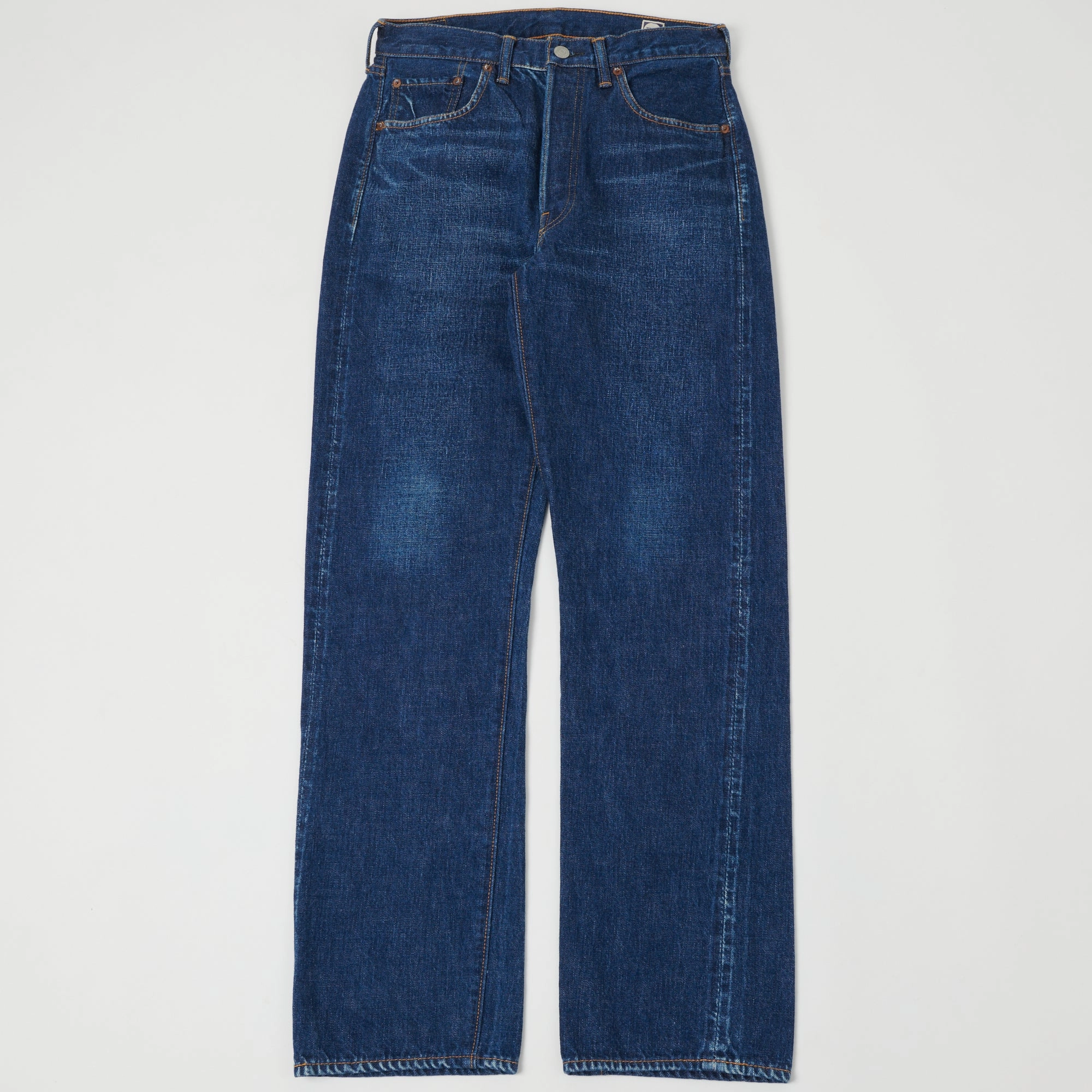 Full Count 1102 13.75oz Regular Straight Jean - 'That Thing' Wash Solid Choice Laser Cut Edges