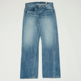 Full Count 1102 13.7oz Regular Straight Jean - 'Eastbourne' Wash Built For Life Minimalist Style Festival Outfit Loose
