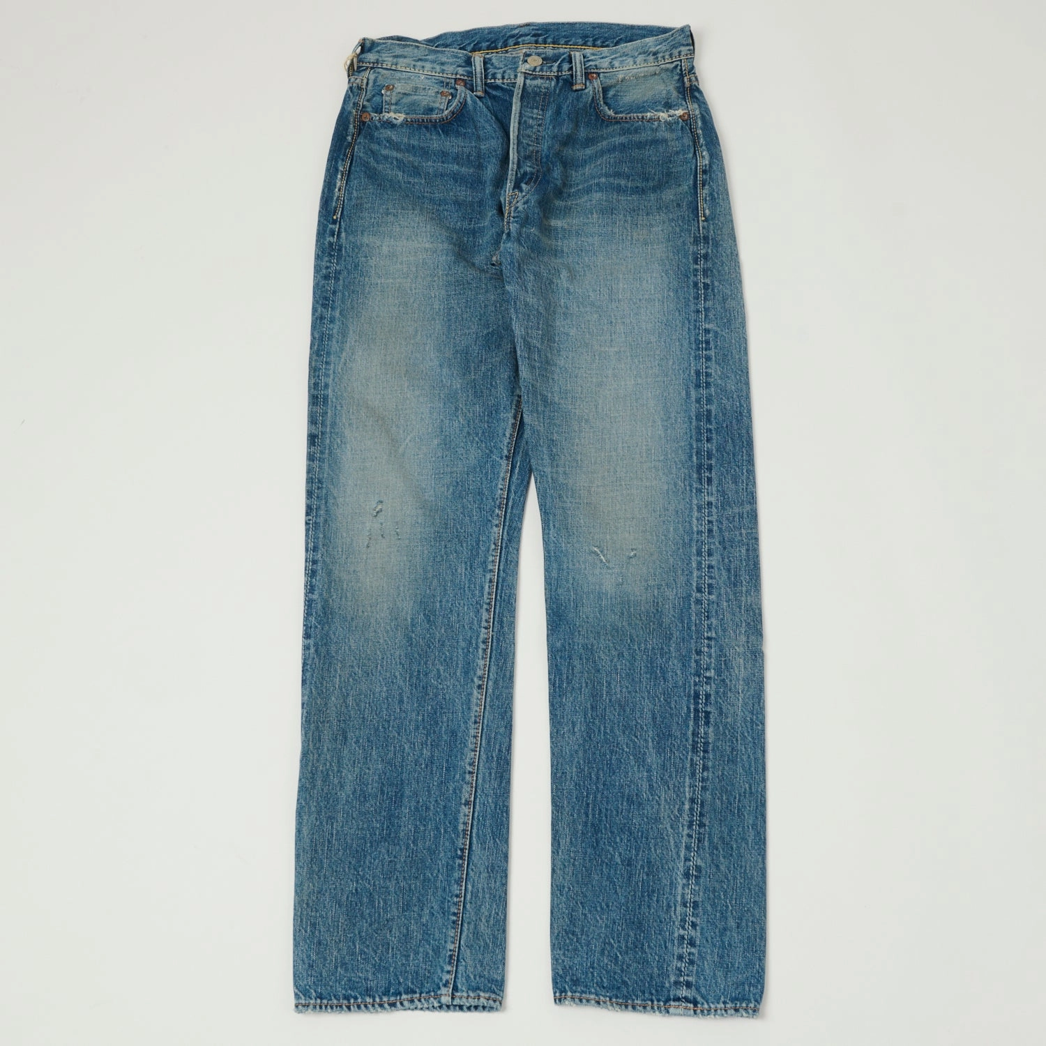 Everyday Basic Full Count 1103 13.7oz Clean Straight Jean - 'Dartford' Wash
