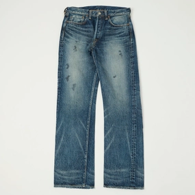 Couple Look Work Ready Everyday Favorite Full Count 1108XX 15.5oz Regular Straight Jean - 'Fear of the Dark' Wash