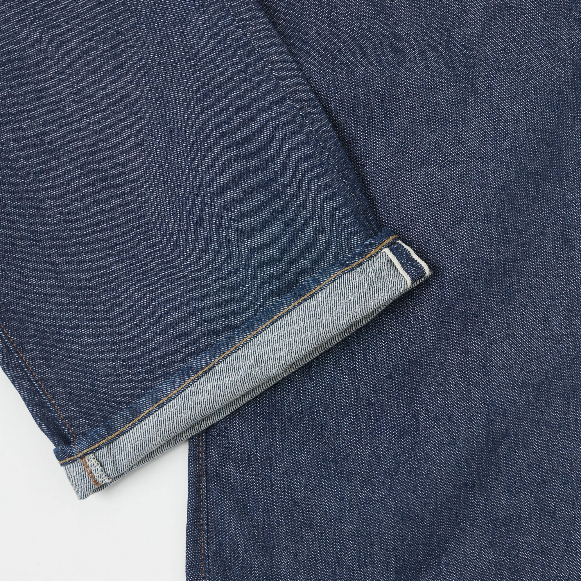 Smart Basic Full Count 1121 'Duke' 13.75oz Wide Straight Jean - One Wash