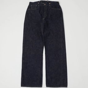 Cozy Vibe Full Count 1373 'Son Of The Soil' 13.75oz Wide Straight Jean - One Wash
