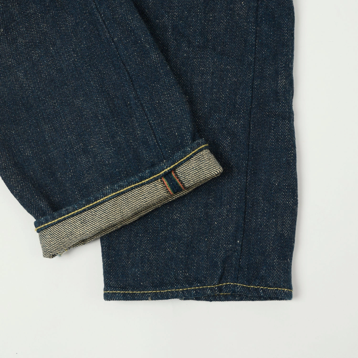 ONI Denim 246ZR-ECRU 'Secret Denim Ecru Weft' 20oz Relaxed Tapered Jean - One Wash Smooth Shape Versatile Waist Design