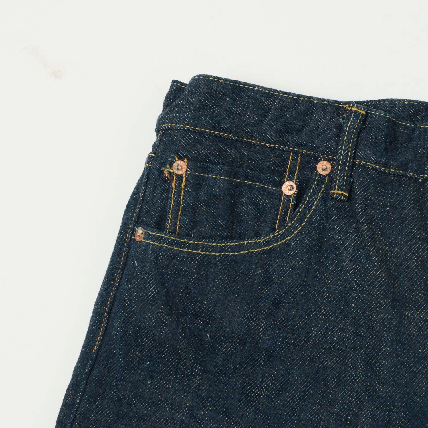 Comfy Waist ONI Denim 246ZR-ECRU 'Secret Denim Ecru Weft' 20oz Relaxed Tapered Jean - One Wash