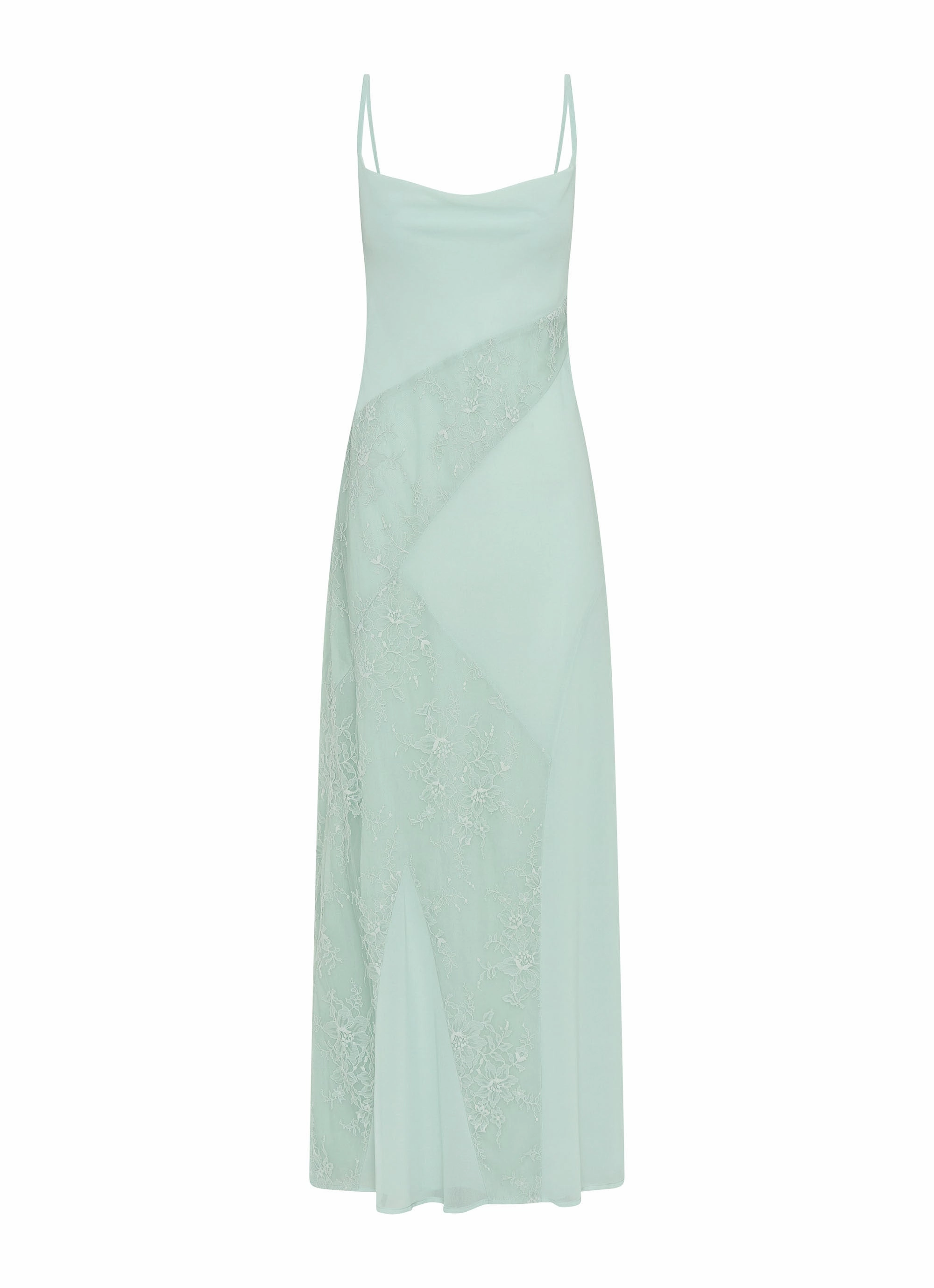 Gabriana Maxi Dress - Sage Elegant Piece