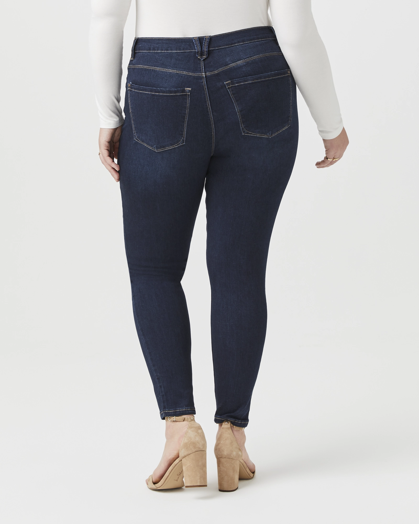 Anytime Fit Beacon Skinny Stretch Jean | Dark Wash