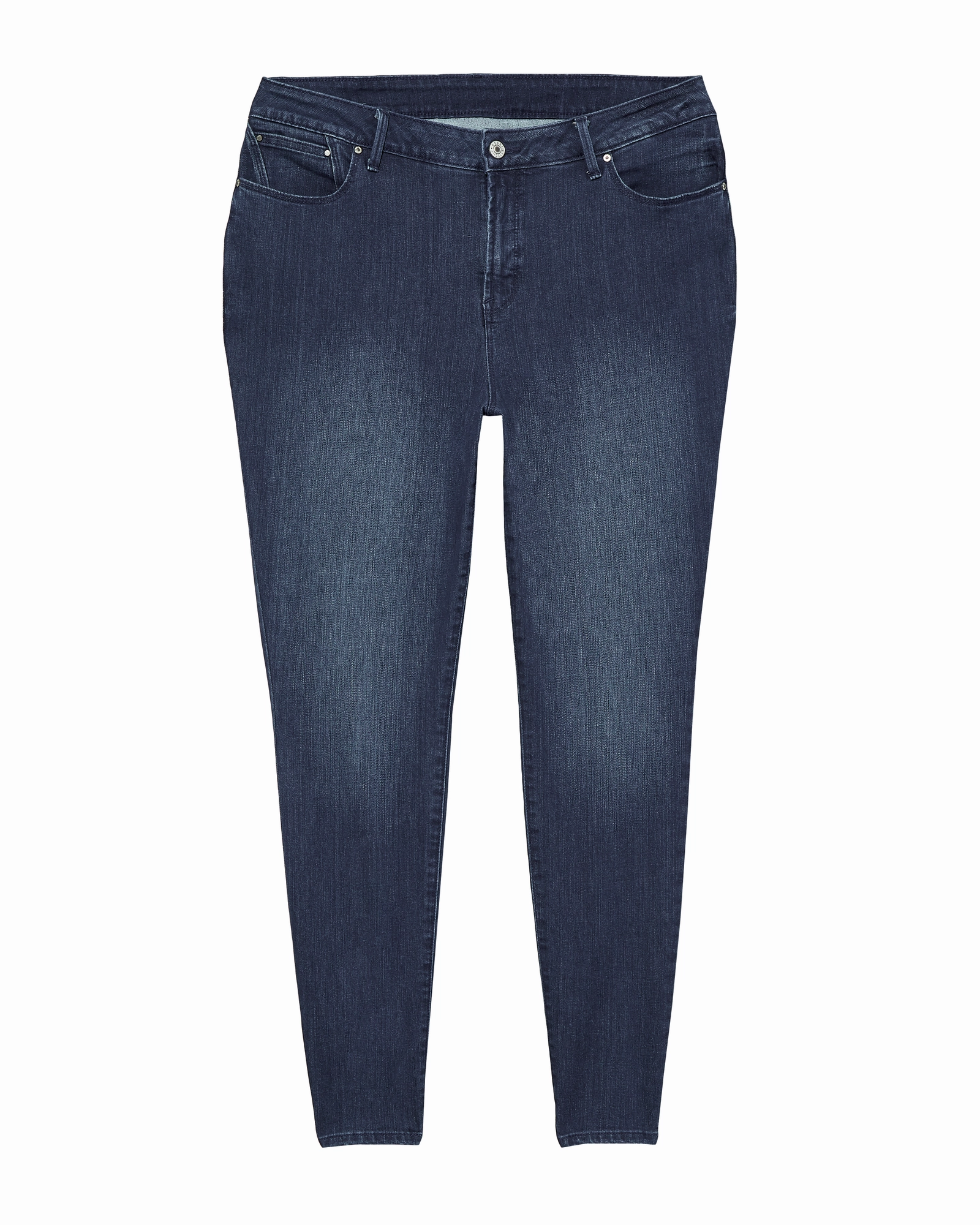 Basic Fashion Gilmore Mid Rise Skinny Jean | Dark Wash