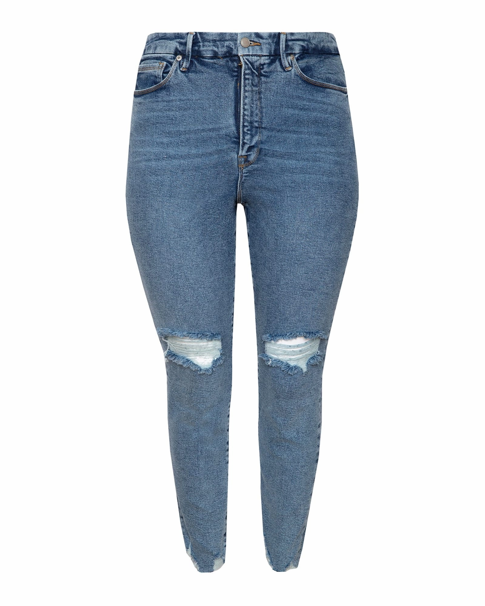 Good Waist Crop Chew Hem | BLUE799 Artist Vibe Premium