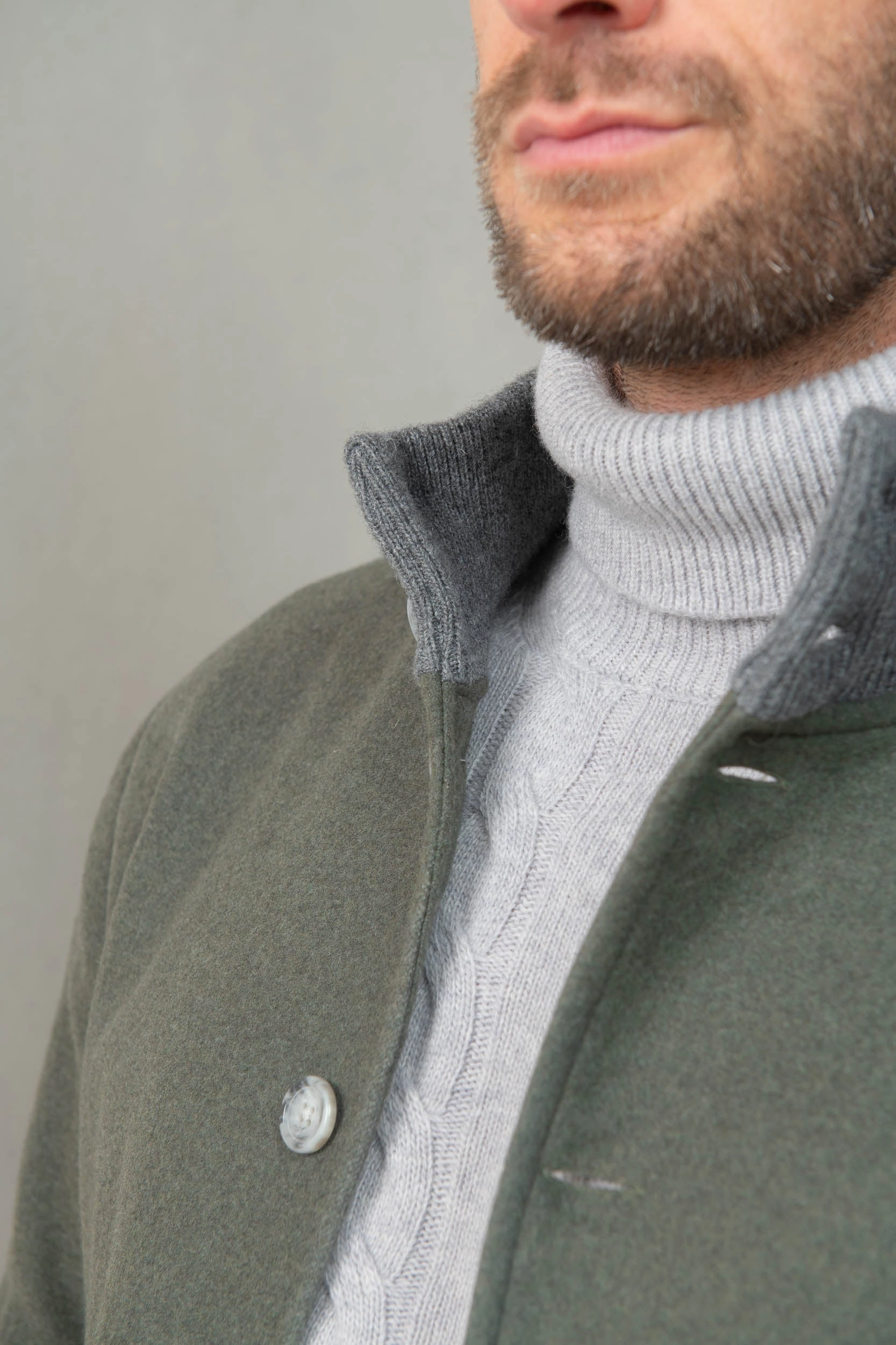 Grey turtleneck ?C Made in Italy Sweater Care Guide