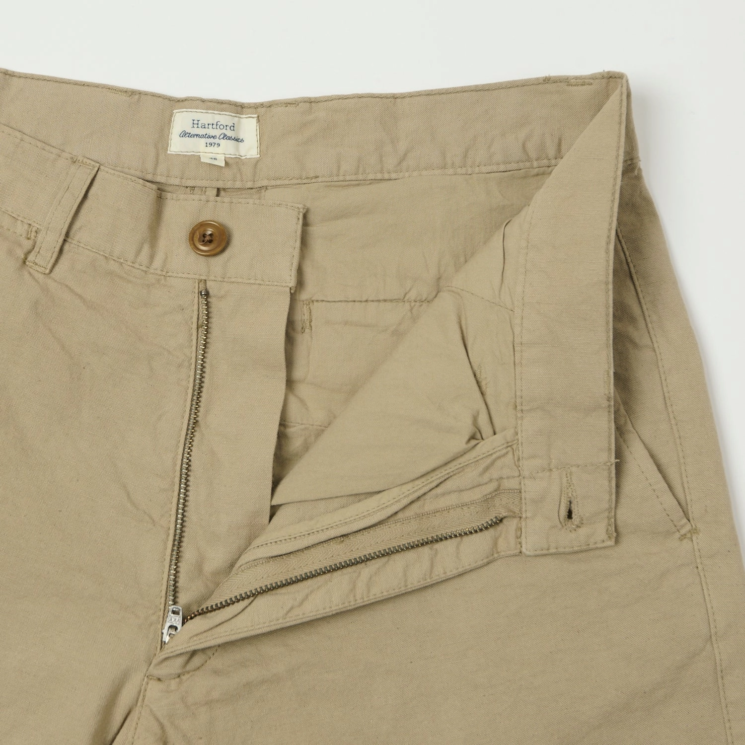 Hartford 'Byron' Patchwork Shorts - Desert Layered Panel Design