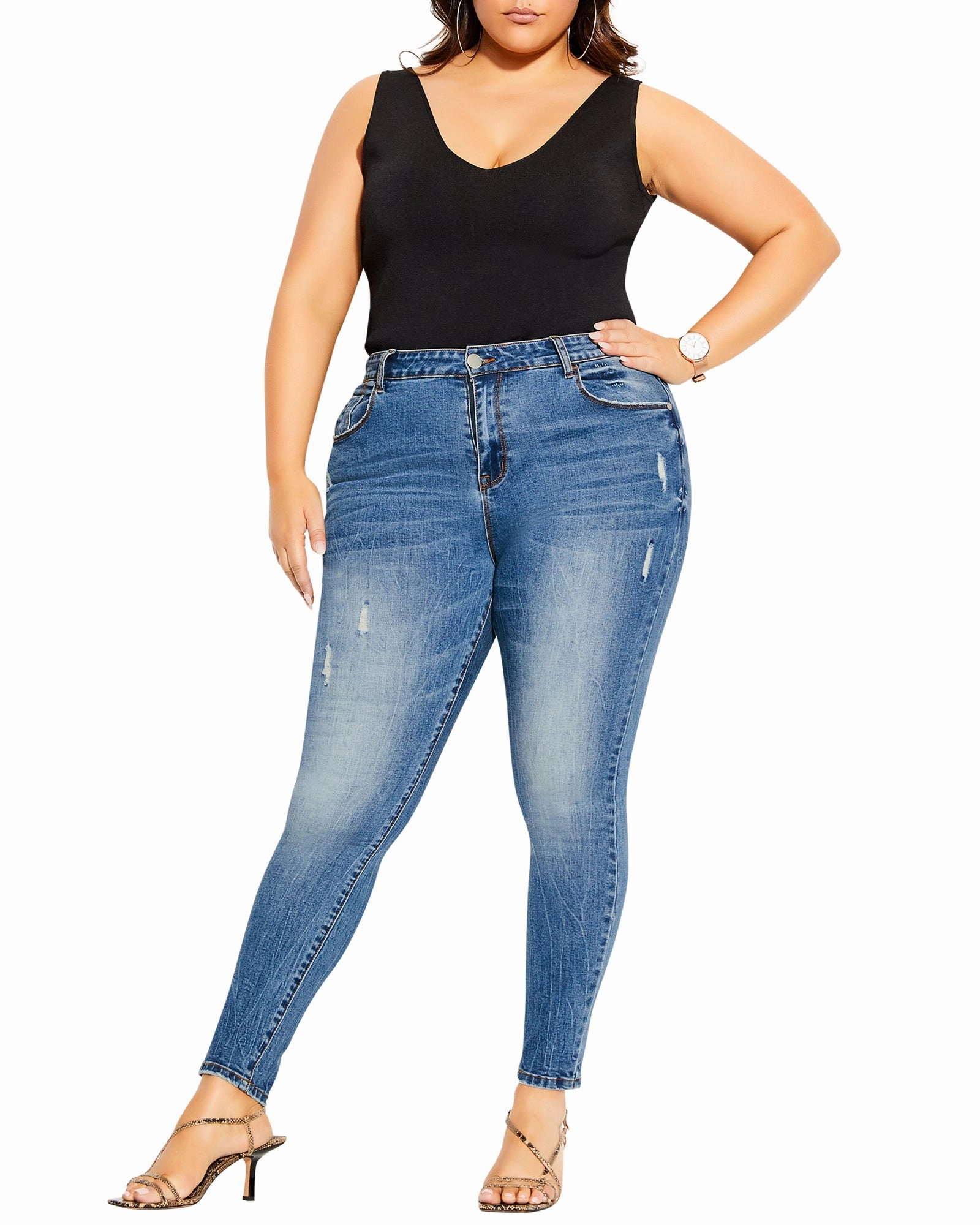 Timeless Piece Hazel Jean | Medium Wash