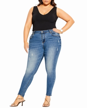 Timeless Piece Hazel Jean | Medium Wash