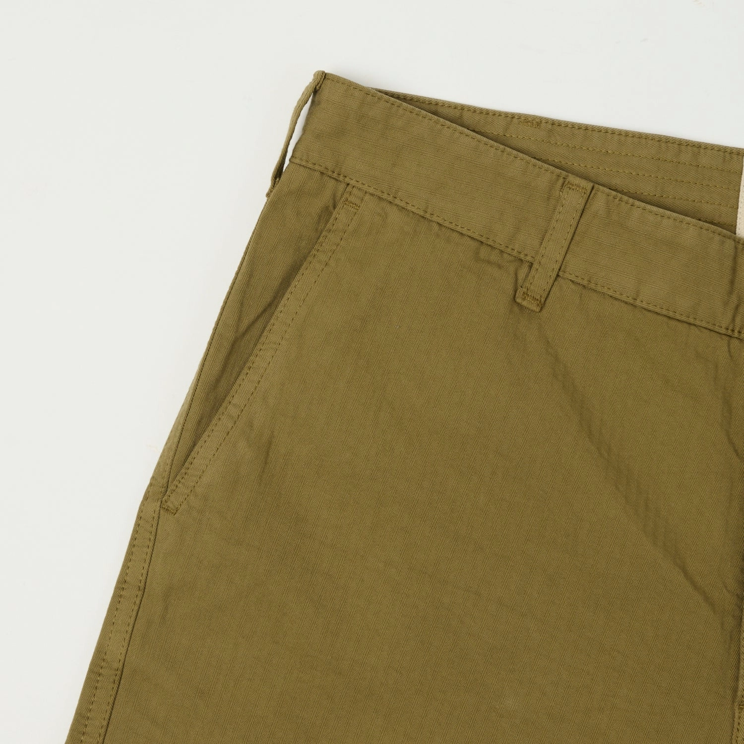 Heimat 'Journey' Herringbone Twill Shorts - Desert Stretch Design