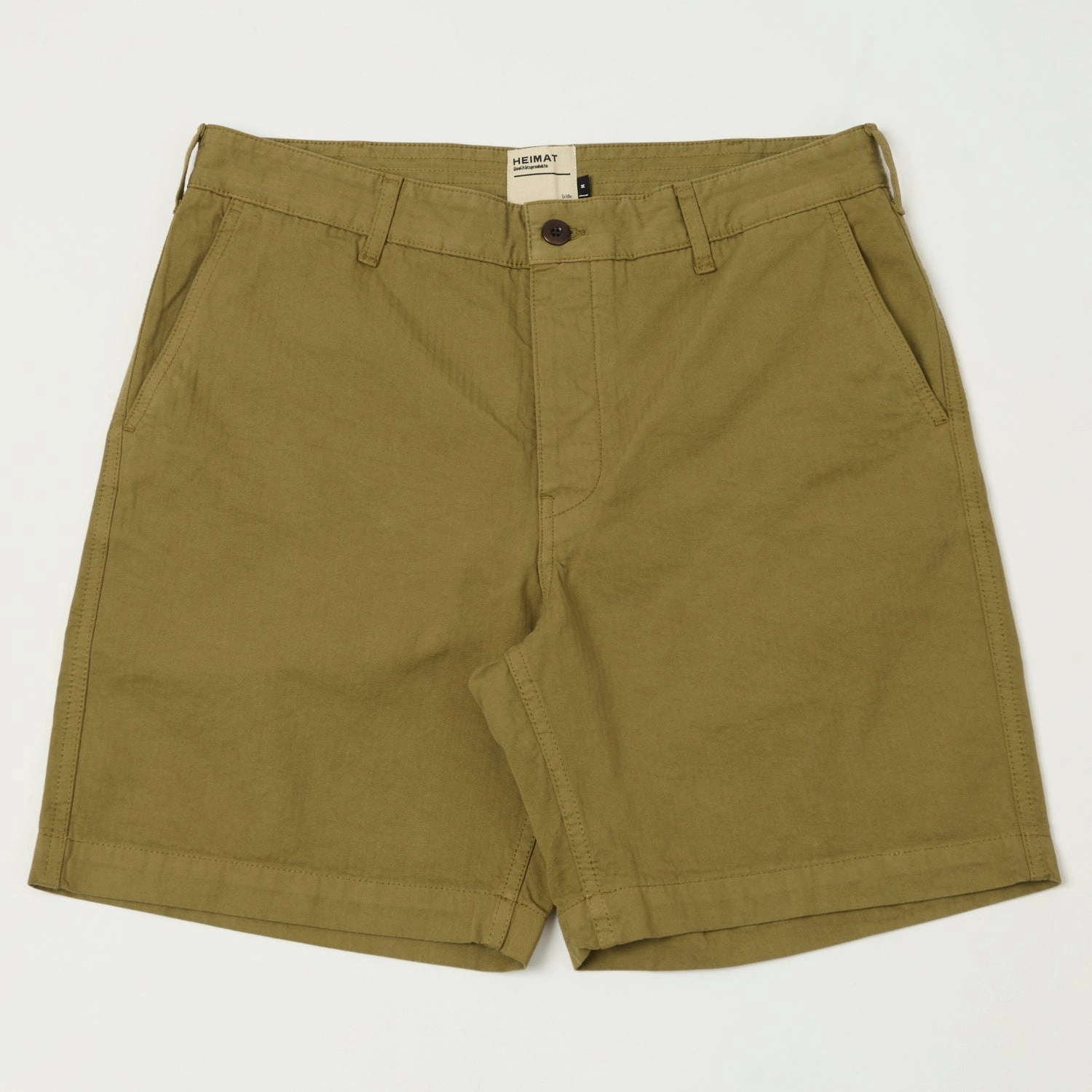 QuickDryTechnology Heimat 'Journey' Herringbone Twill Shorts - Desert