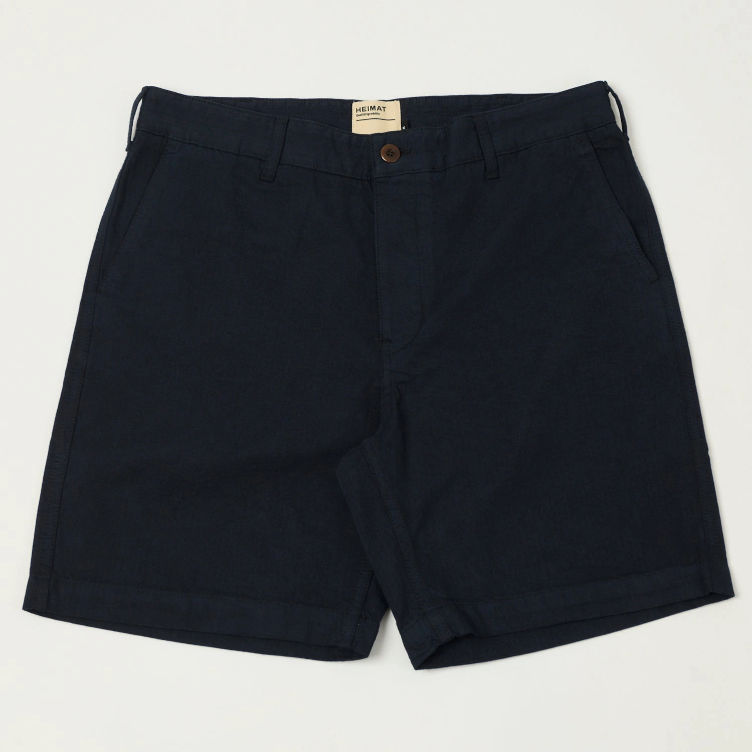Zero Bulk Packaging Heimat 'Journey' Herringbone Twill Shorts - Ink