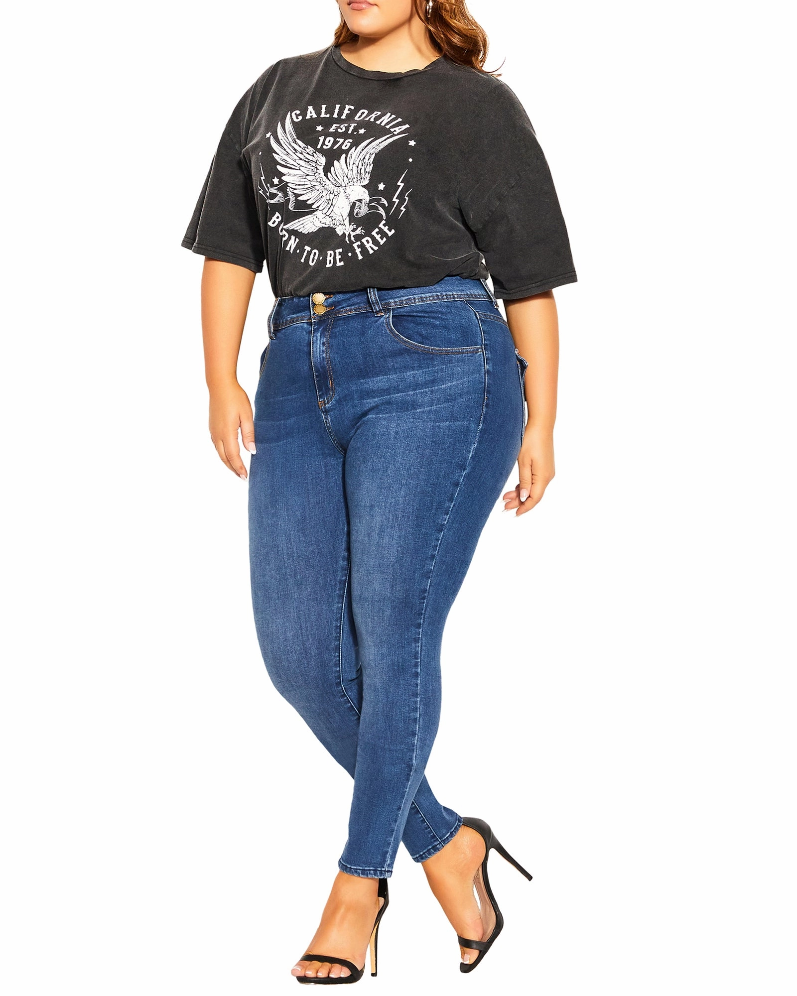 Helena Jean | Medium Wash Classic Item Active Fit