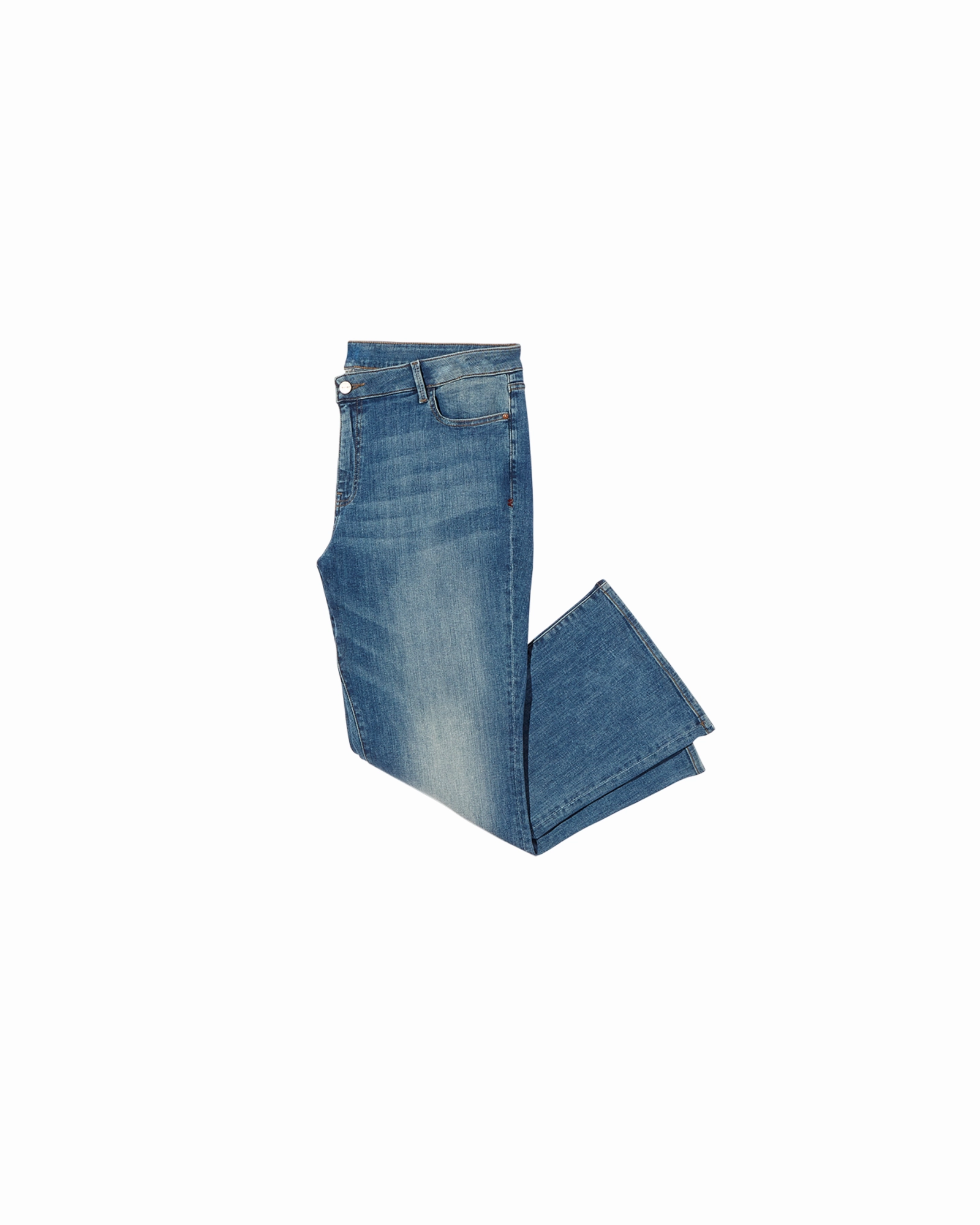 Tapered leg Hickory Bootcut Jean - Short | Light Wash