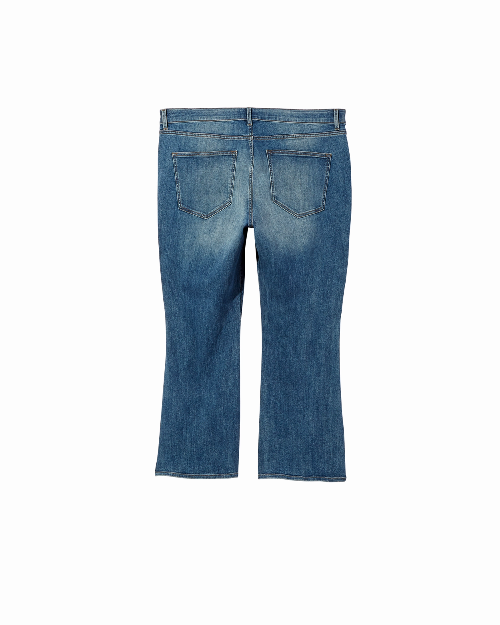 Outerwear Friendly Hickory Bootcut Jean - Short | Light Wash