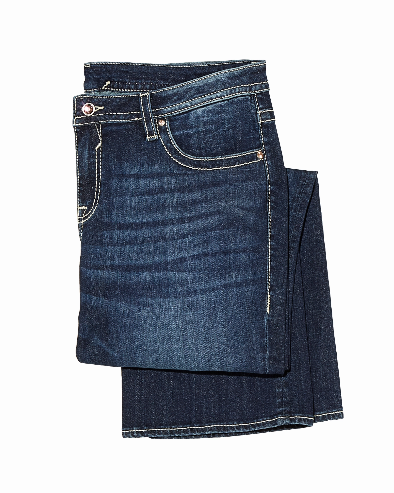 Ludlow Heavy Stitched Bootcut Jean | Dark Wash Comfortable Wear