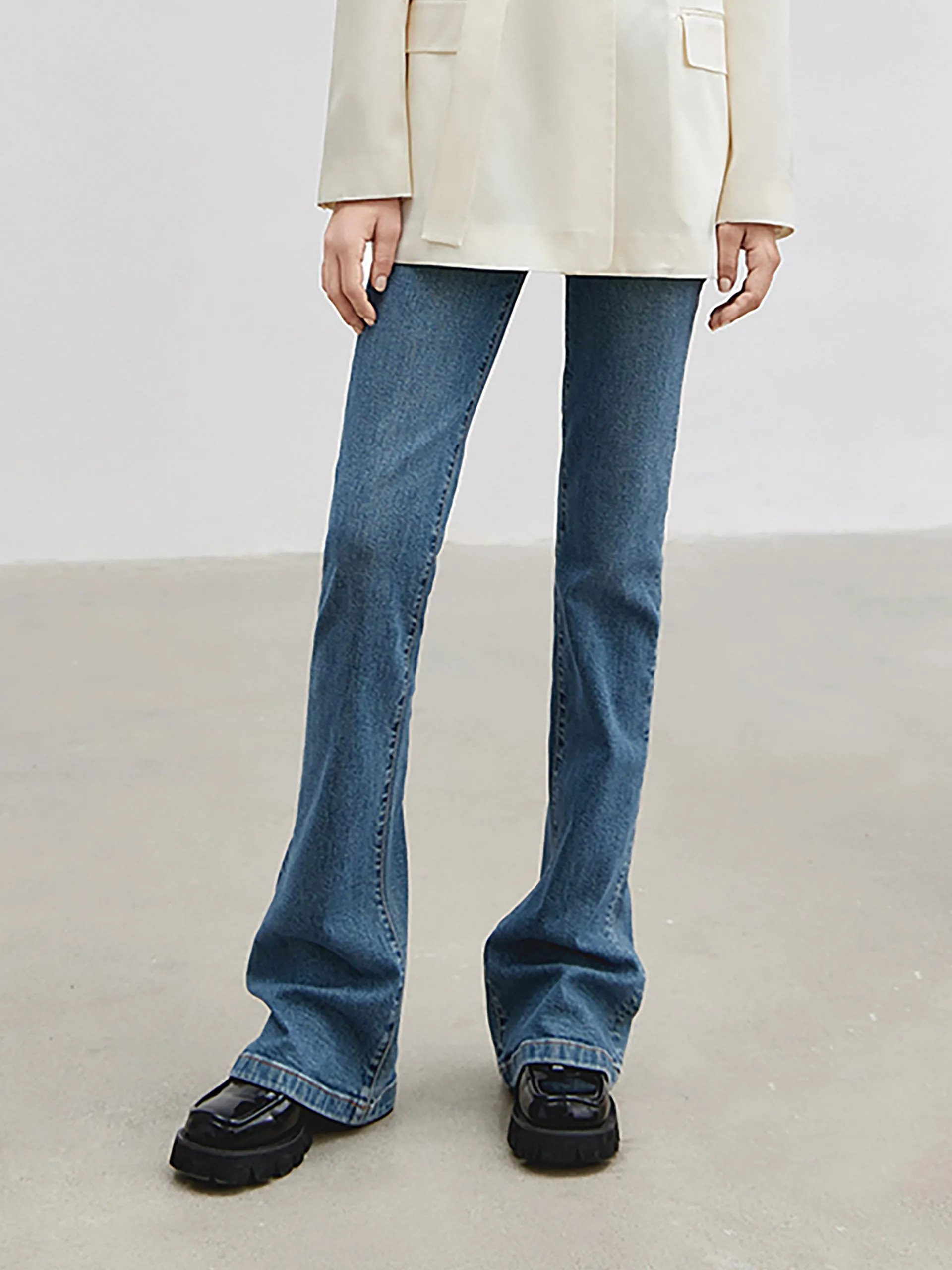 High Waist Flared Jeans Timeless Wear