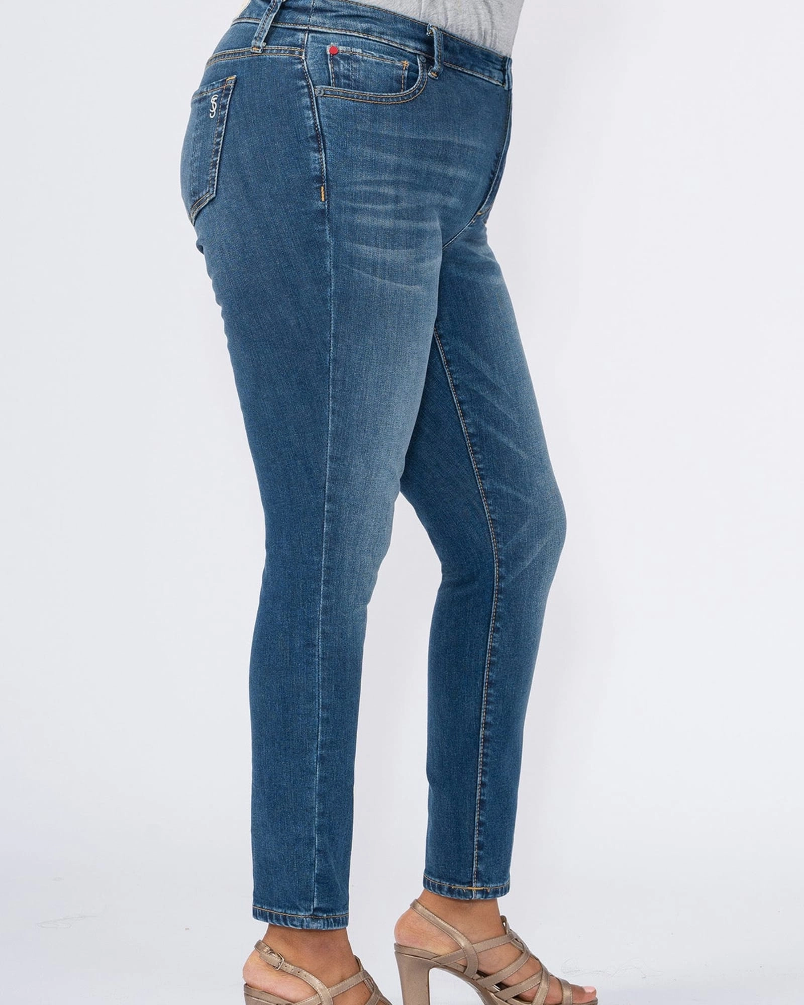 Vibrant Formal Casual Energy High Rise Ankle Skinny - Haisley | HAISLEY