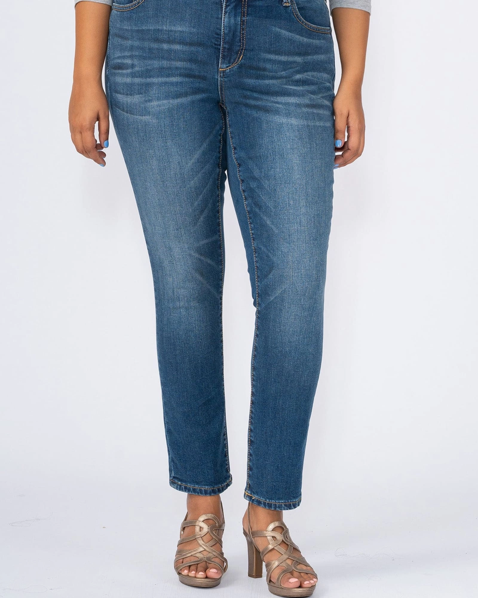 Relaxed Mood High Rise Ankle Skinny - Haisley | HAISLEY