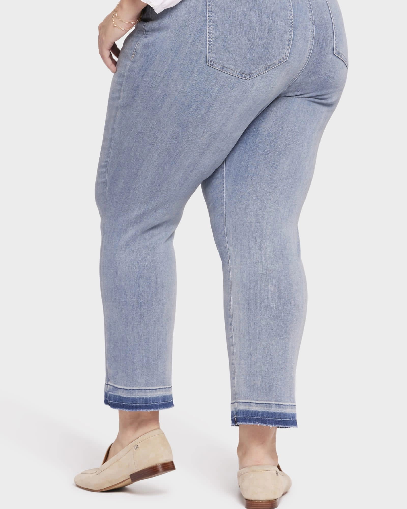 Daily Fashion Go-To Style High Rise Marilyn Ankle Jean | Crystalline