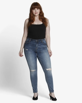 Core Fit Permanent Crease Retention Shay Super Skinny Jeans | Dark Wash