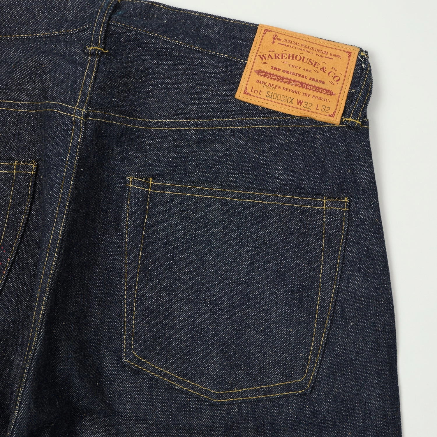 Couple Look Modern Warehouse & Co S1003XX 1942 Model Regular Straight Jeans - Raw