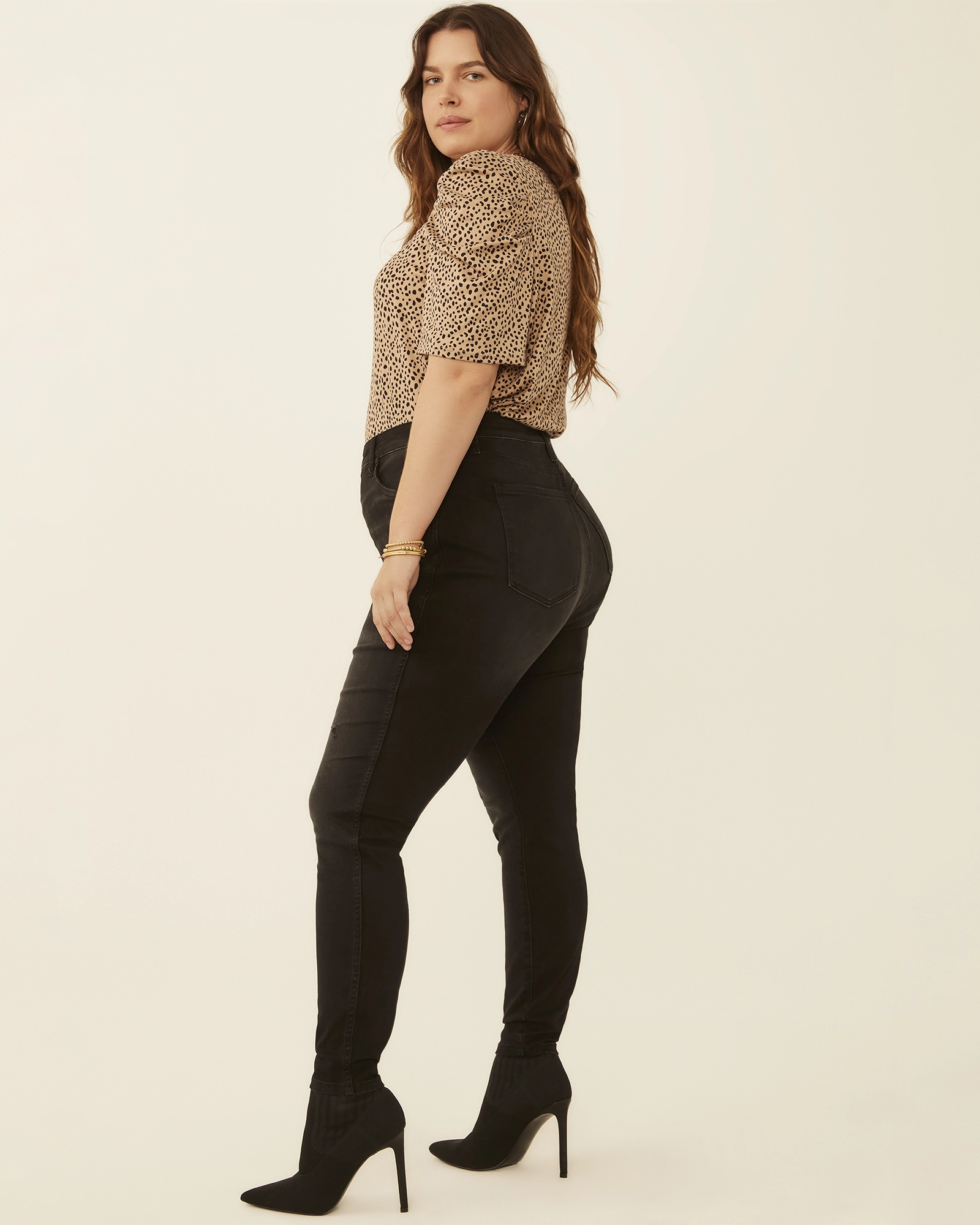 Festival Outfit Comfy Date Night Summer Vibes Inaya High-Rise Skinny Jean | Charcoal Grey