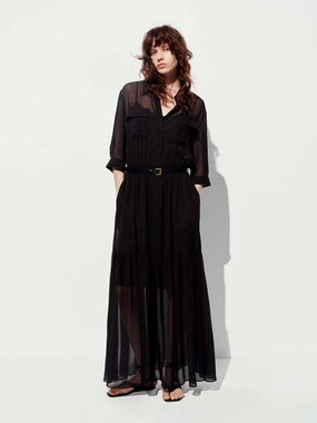 Include Belt Two Piece Dress Style Option