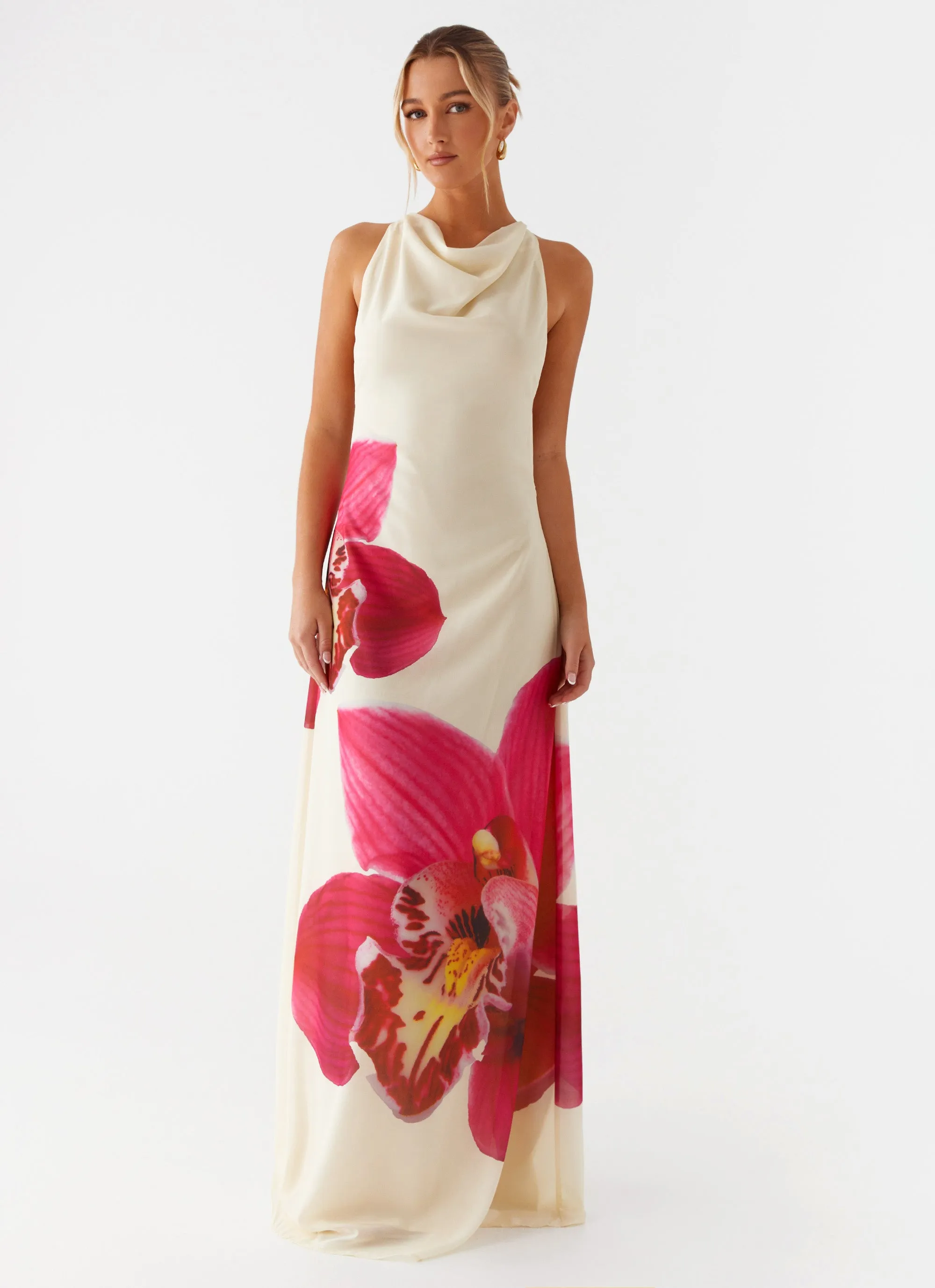 Cotton Skin Must-have Island Girl Maxi Dress - Yellow