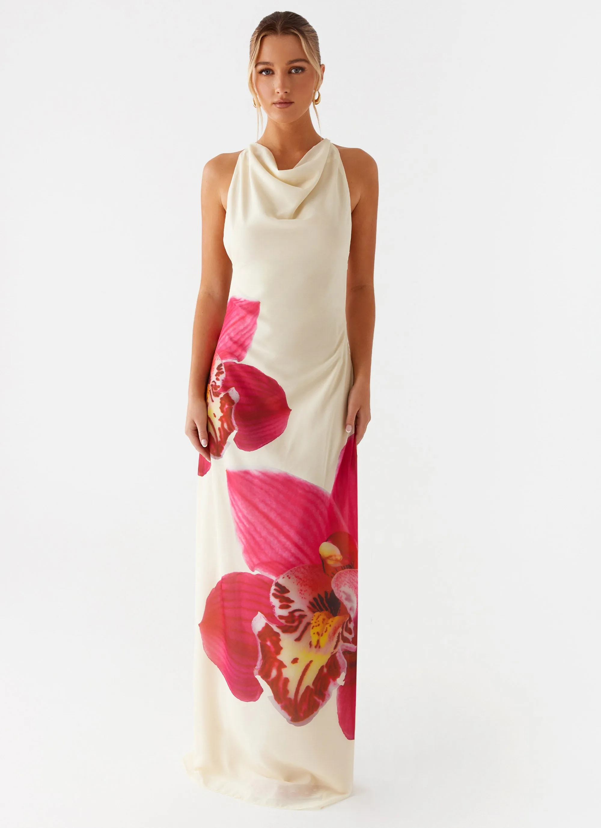 Elegant Tailoring Island Girl Maxi Dress - Yellow