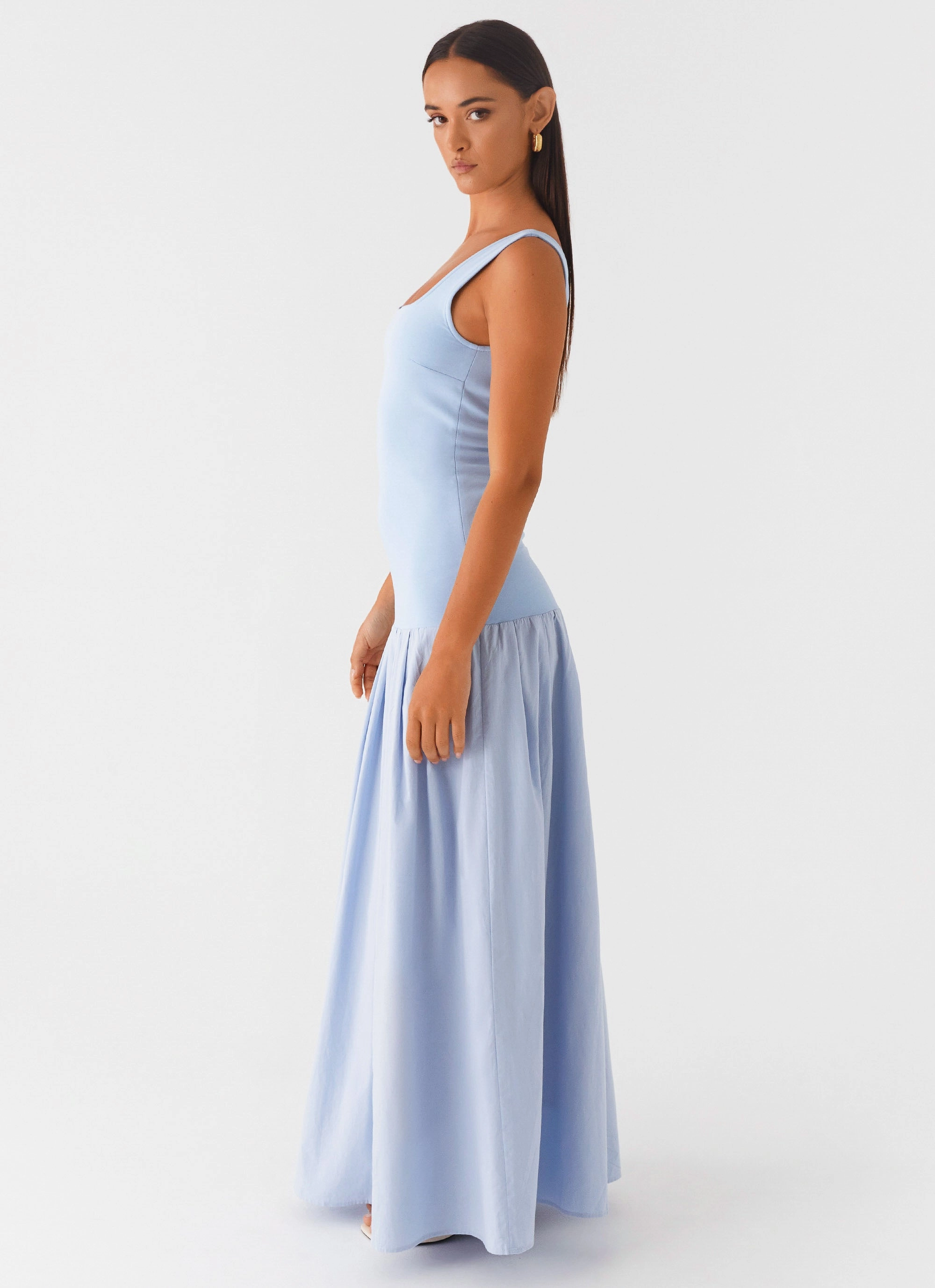 Jaxon Maxi Dress - Blue Layer Ready Evening Ready