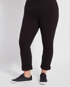 Jewel Straight-Leg Jeans | Black High-Quality Fit