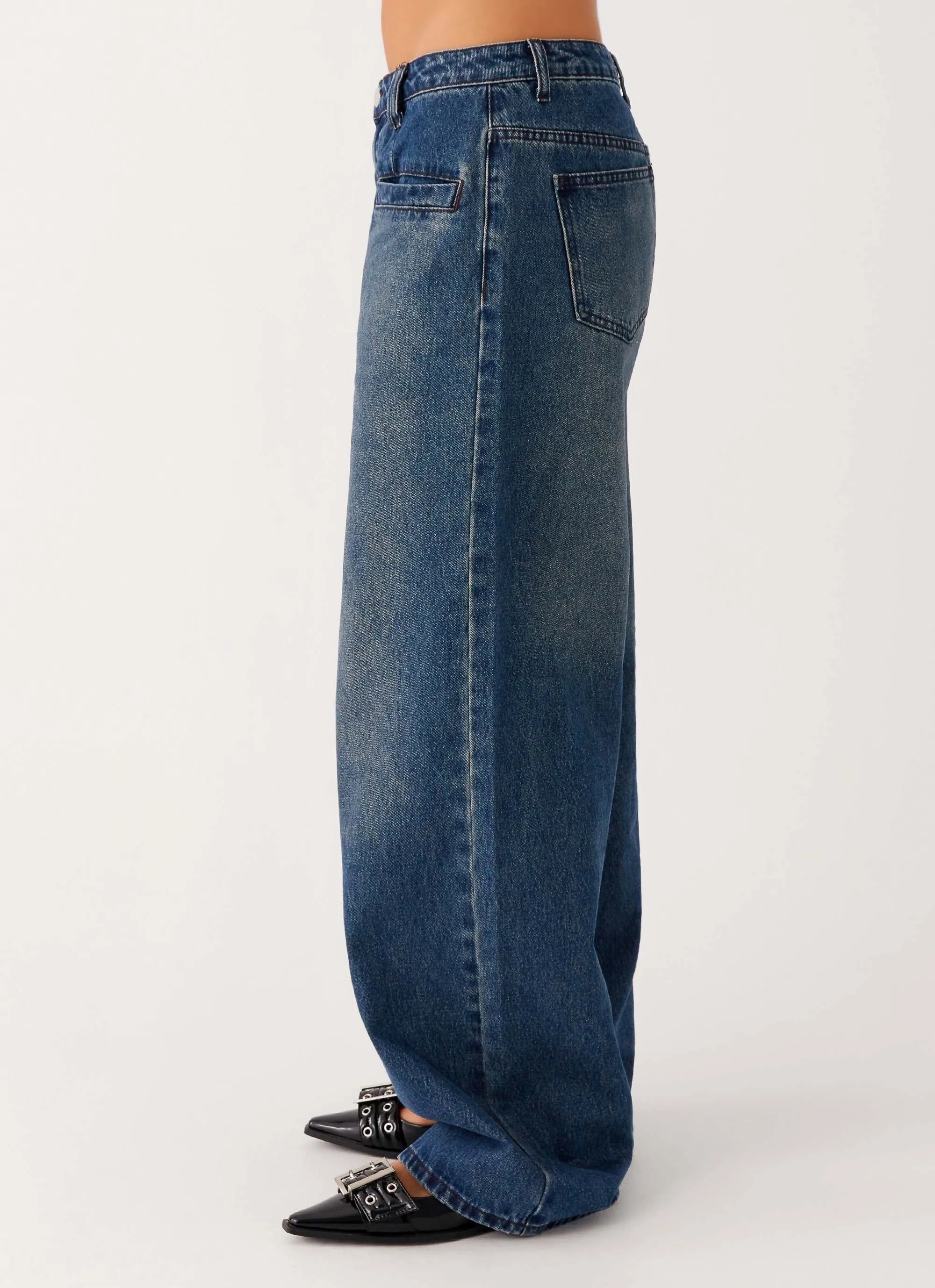 Shrink Resistant Denim Joan Denim Jeans - Indigo