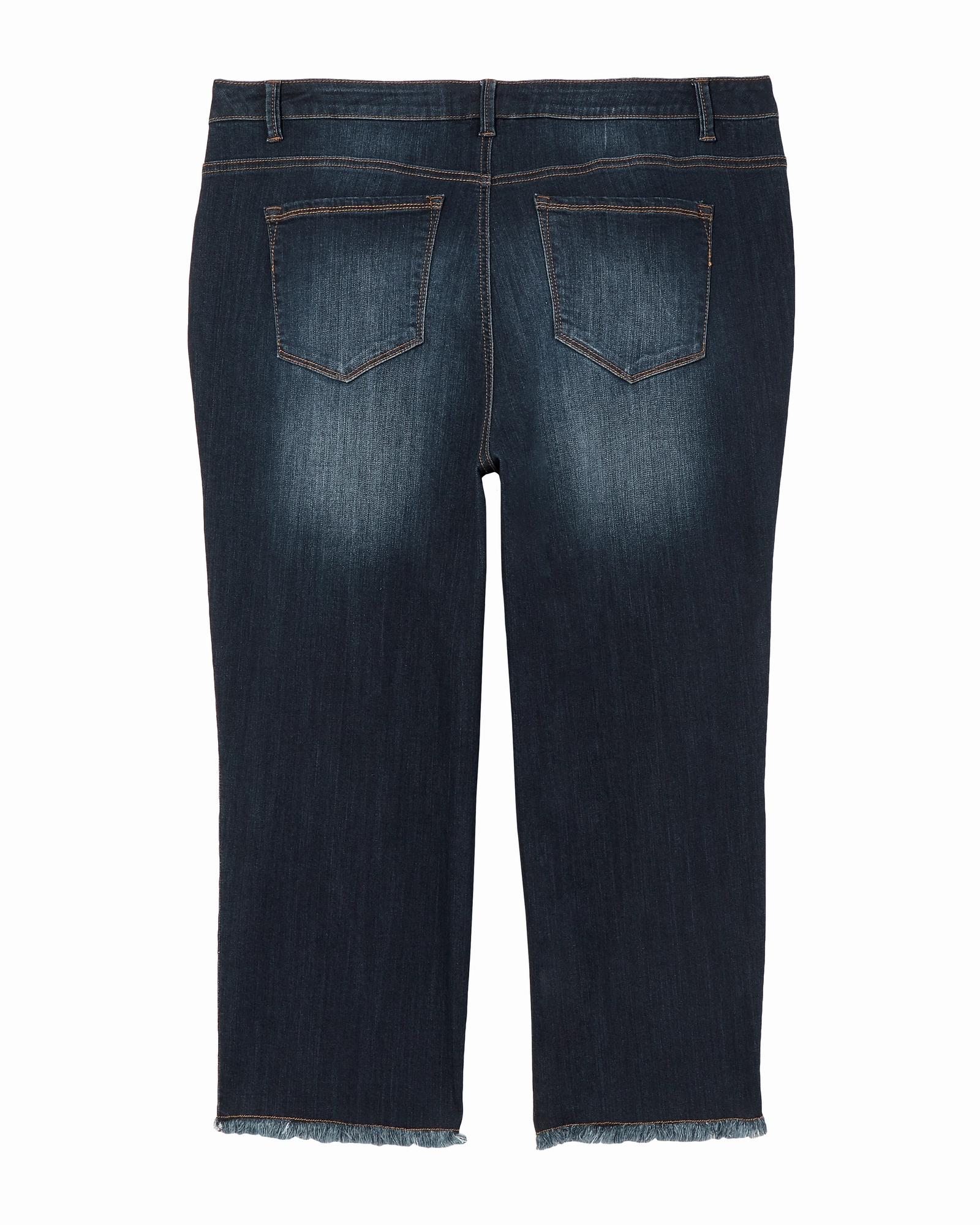 Artist Vibe Durable Elegant Adult Fashion Jodie Cropped Straight Leg Jean | Dark Wash