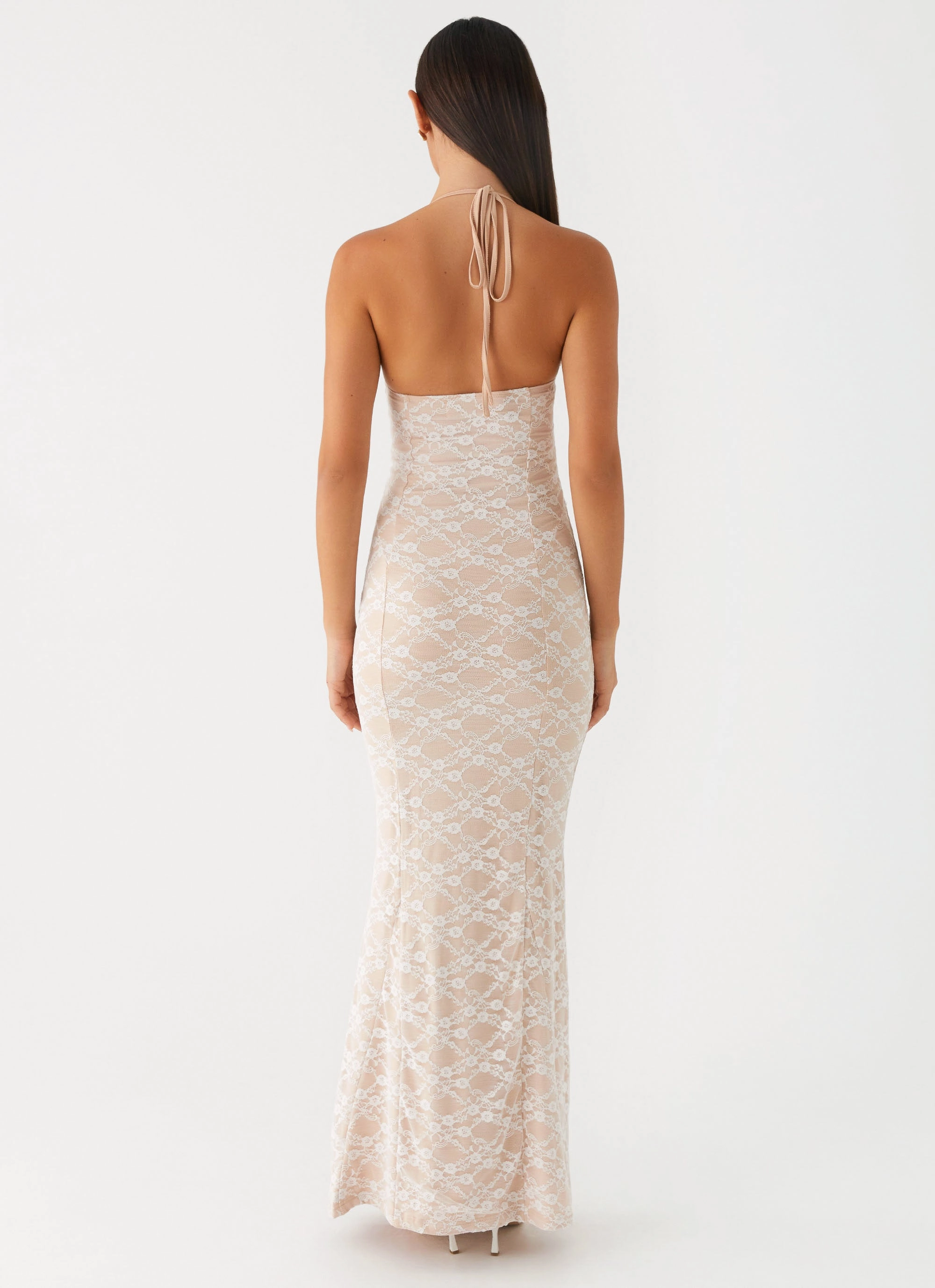 Jolina Lace Maxi Dress - White Relaxed Layers