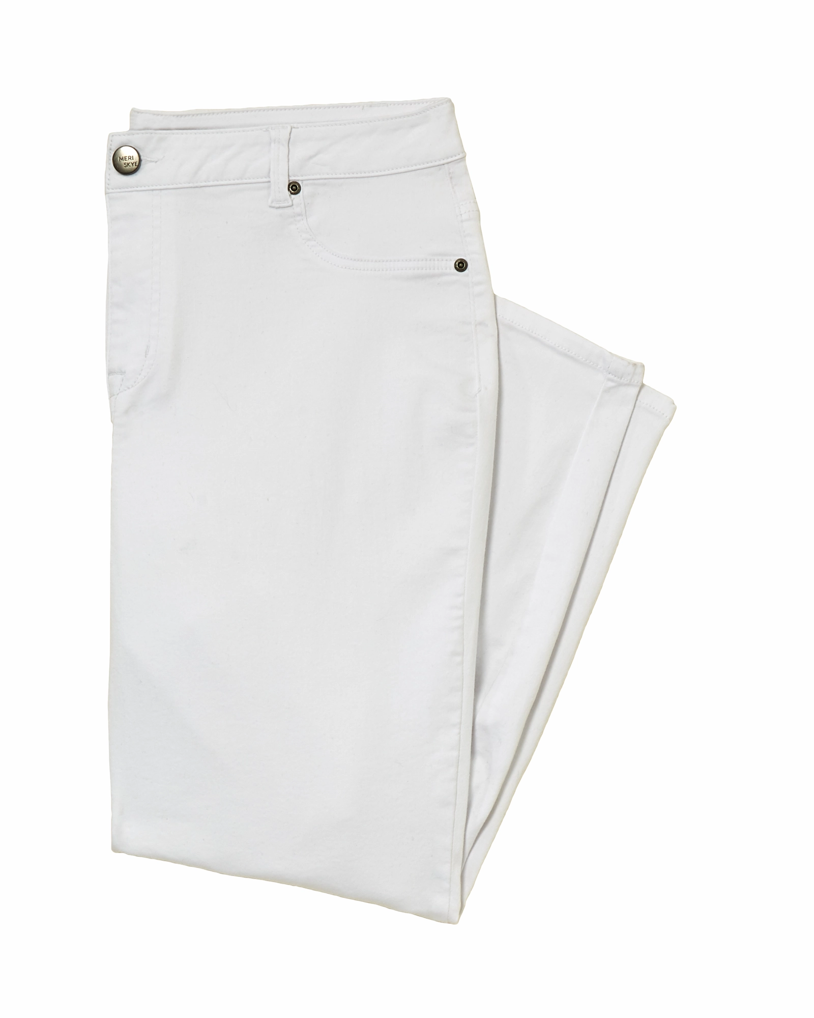 Judge Ankle Jean | White Cool Classic