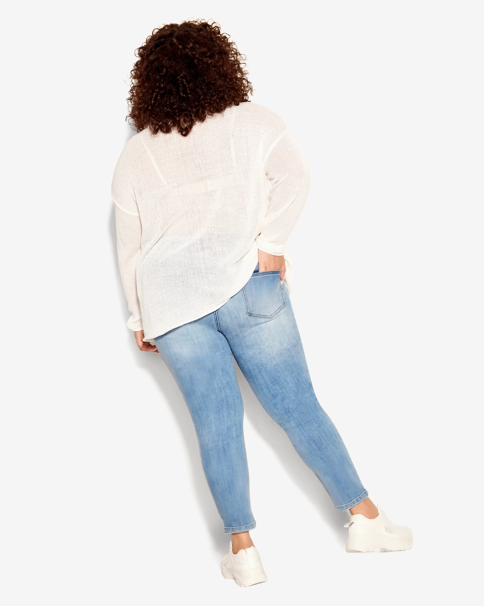 Kailani Cropped Skinny Jean | Light Wash Weekend Style Modern Sleek Waist