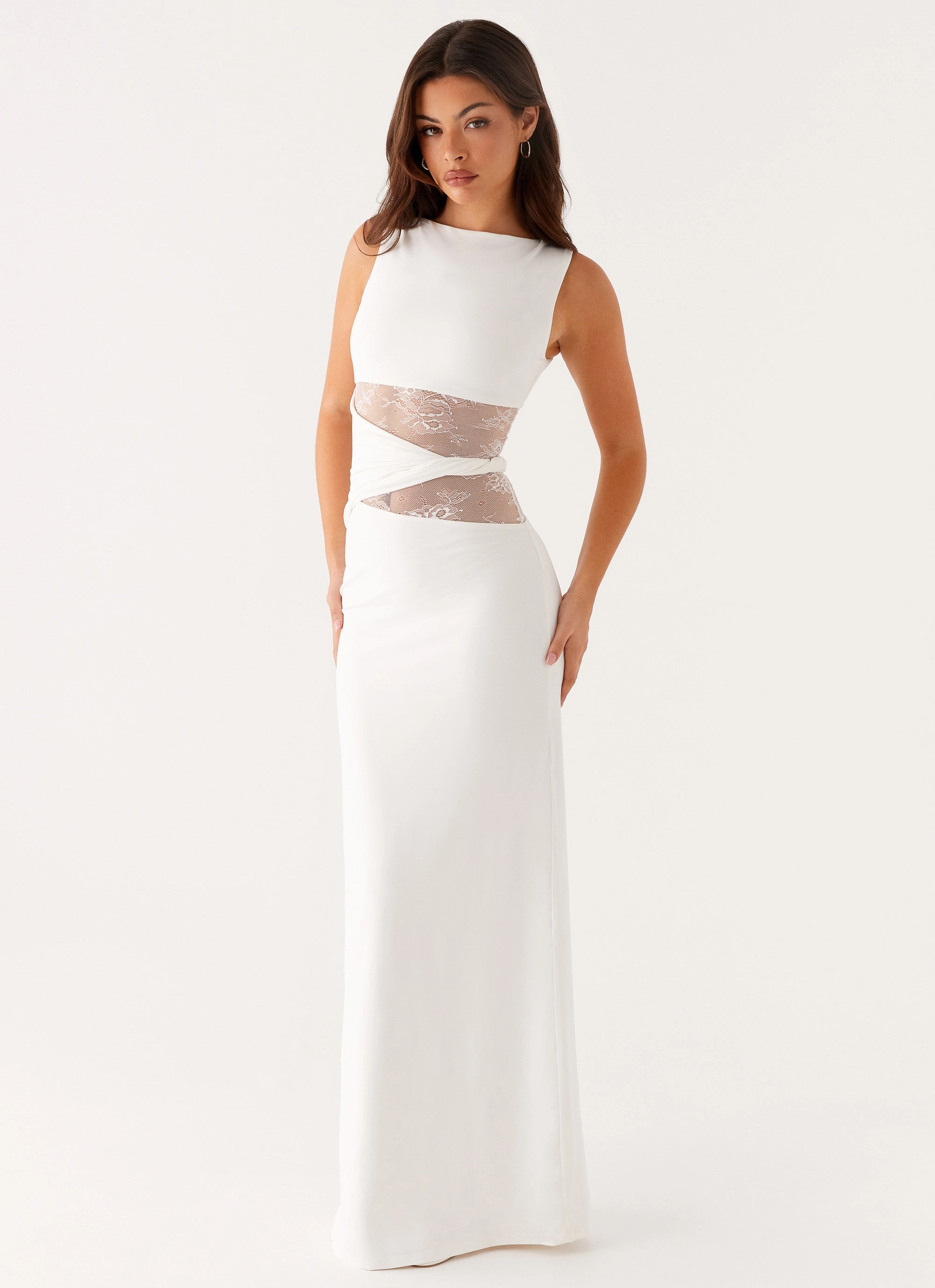 Karma Maxi Dress - White Relax Tones