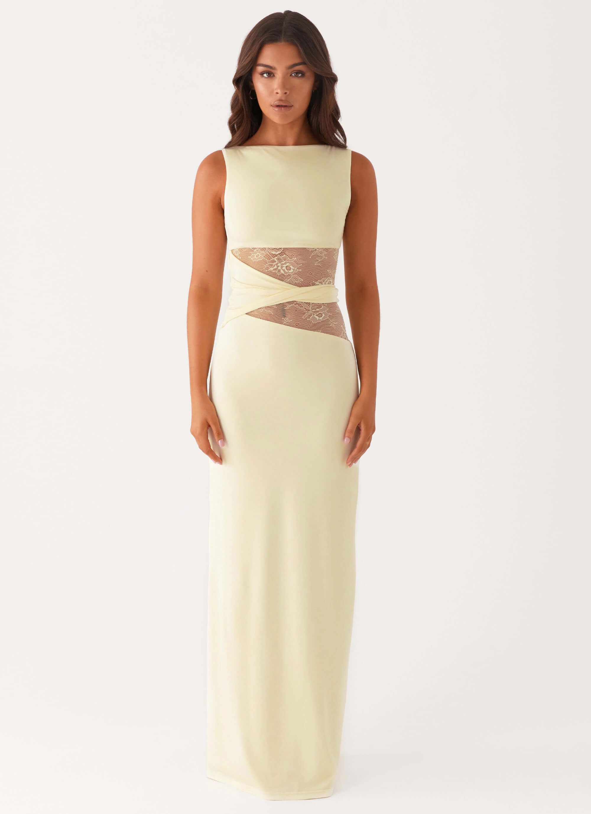 Karma Maxi Dress - Yellow Evening Ready