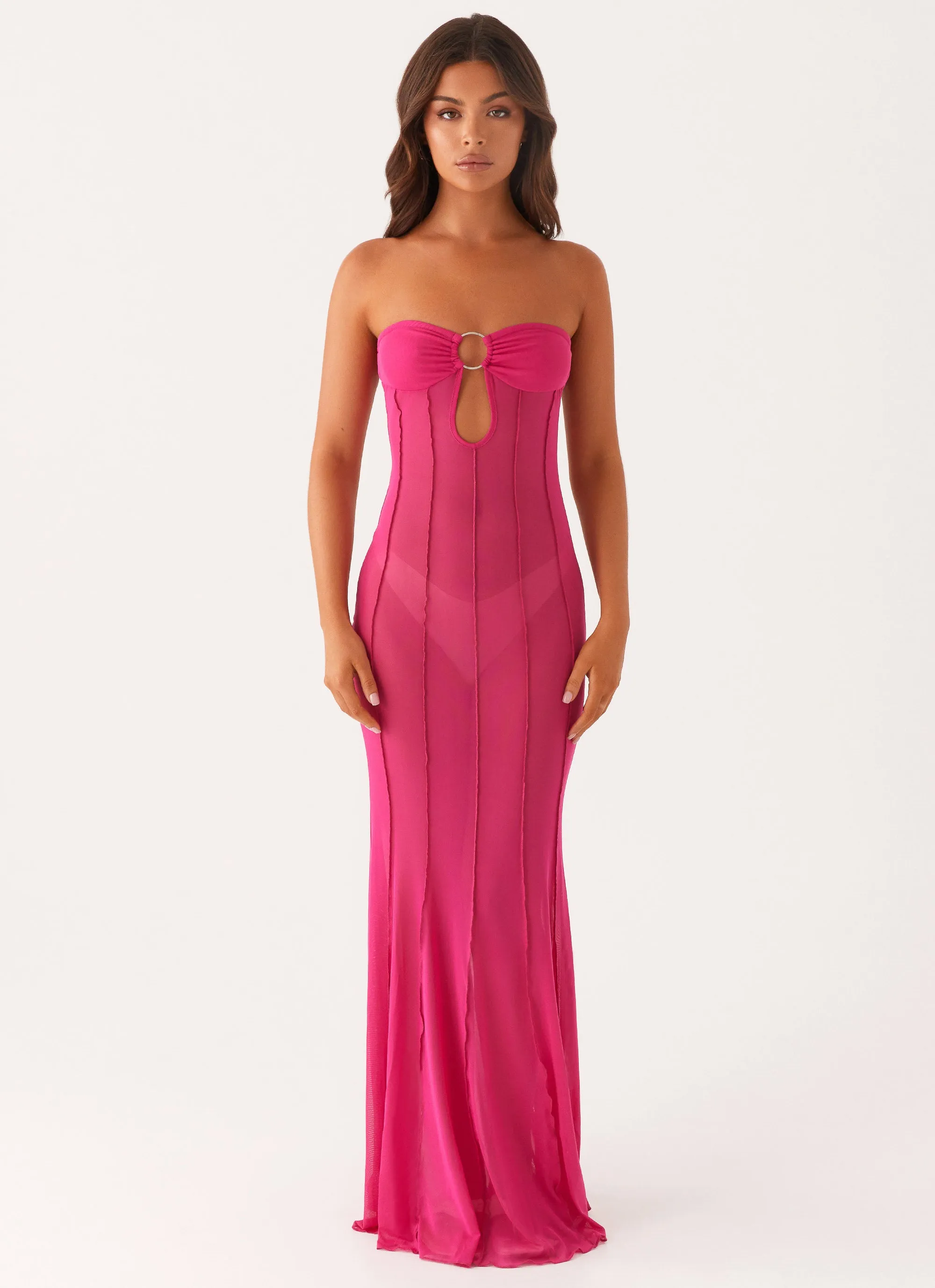 Soft and Light Kennedy Maxi Dress - Fuchsia